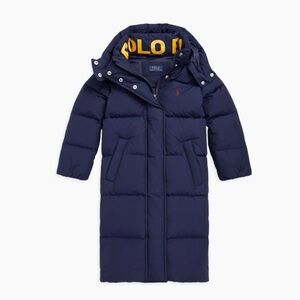 Ralph Lauren Long Down Coat - Girls 4T